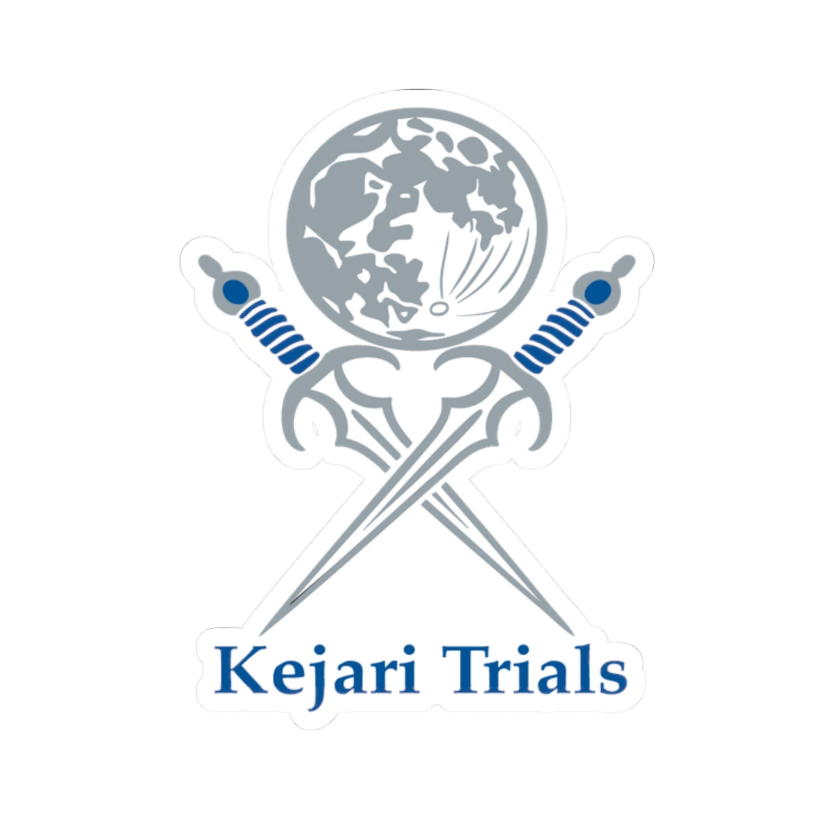 Kejari Trials Sticker- Silver Moon