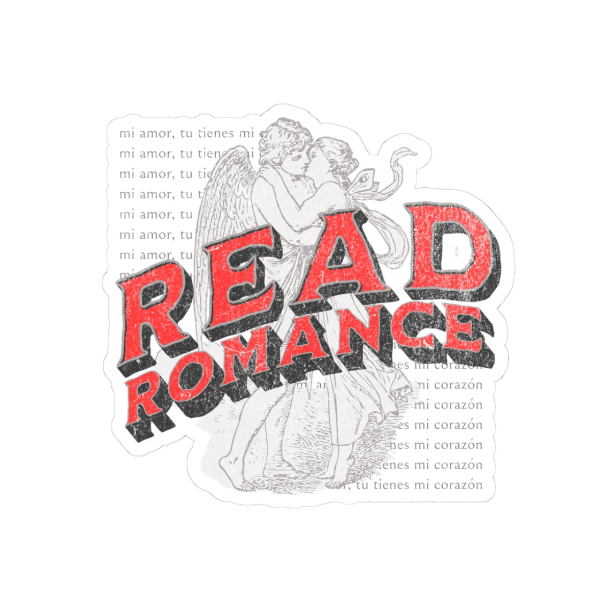 Read Romance Sticker – Bookish Vinyl Sticker- Steamy Lit Preorder