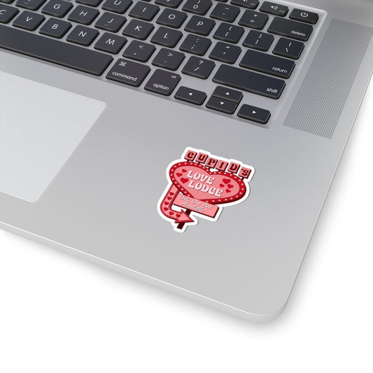 Cupid's Love Lodge Sticker