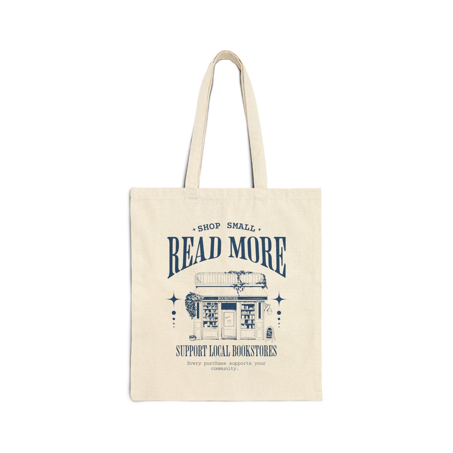 Shop Small, Read More Tote Bag