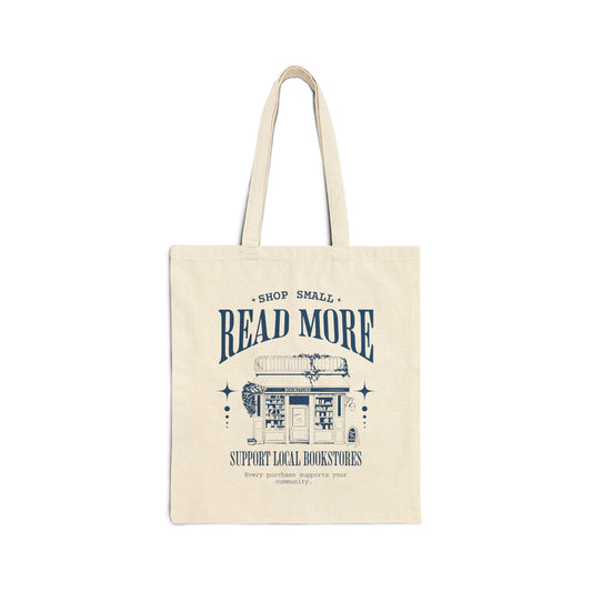 Shop Small, Read More Tote Bag