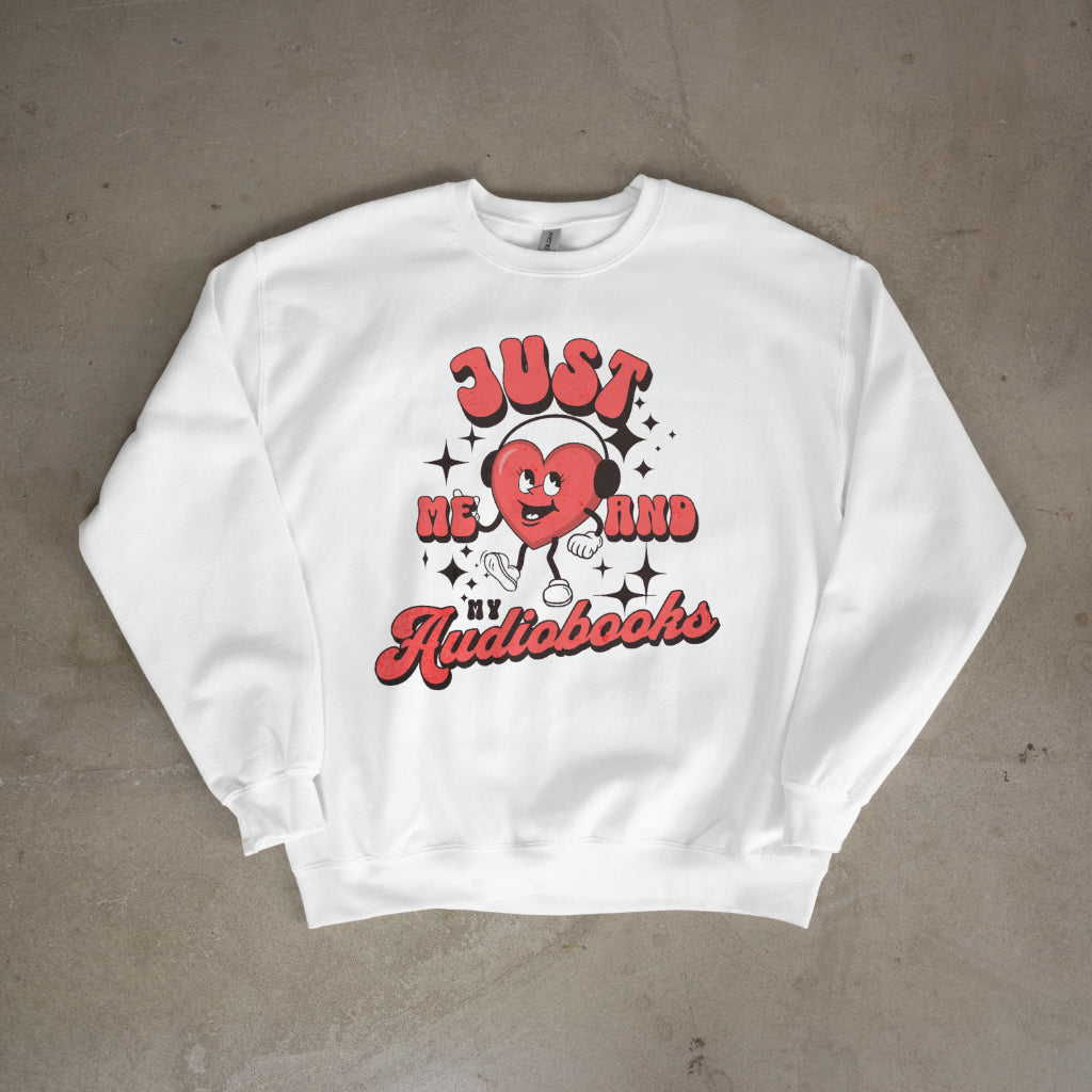 Me and My Audiobooks Crewneck
