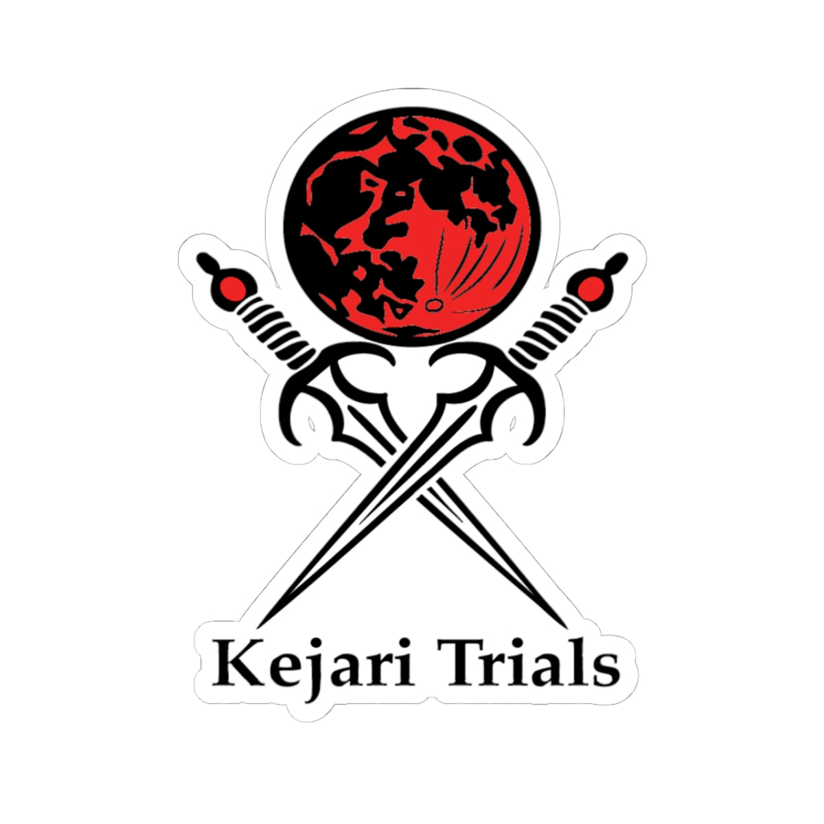 Kejari Trials Sticker- Blood Moon
