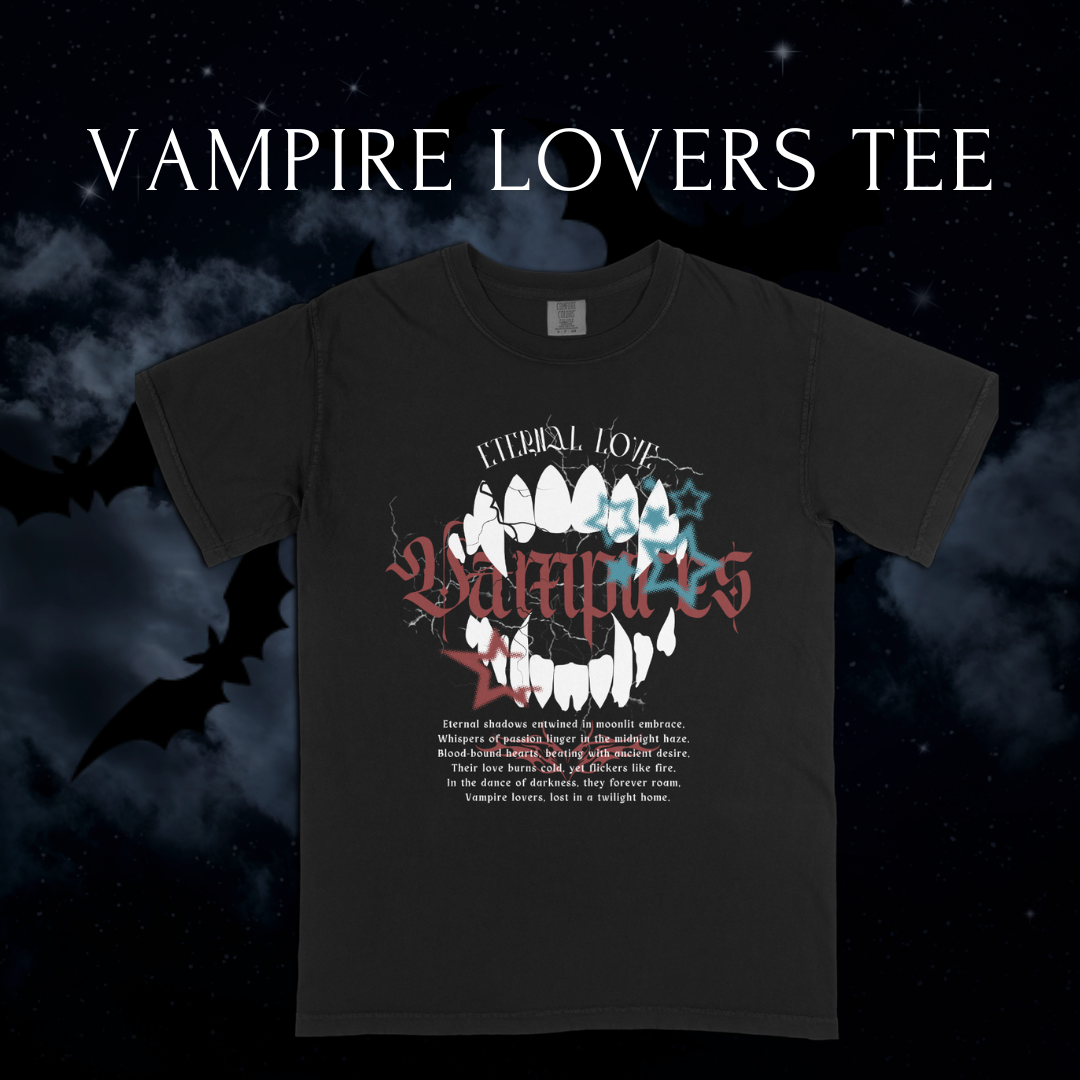 Vampire Lovers T-Shirt -Steamy Lit Preorder