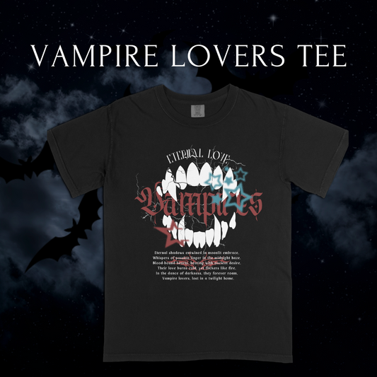 Vampire Lovers T-Shirt -Steamy Lit Preorder