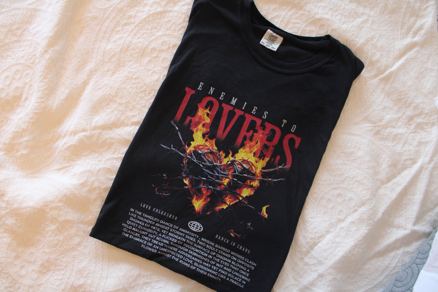 Enemies To Lovers Grunge T-Shirt- Steamy Lit Preorder